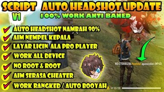 AIM SERASA CHEAT!! Script Gampang Headshot Yang di Gunakan Pro Player Buat PepengShoot 🎯