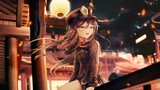 [Game][Genshin/Vocaloid]Senbon Zakura Playing Floral Zither
