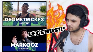 GeometrickFX 🇺🇸 - West Coast Flow & Markooz 🇪🇸 - Neck Breakin' Tactics | REACTION