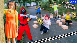 #Shorts SQUID GAME 2022 Million Dollar Bonus | Nerf War Random Weapon Box 5