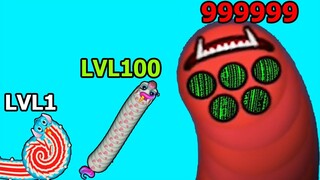 Worm Zone.io Vùng Đất Giun Tiến Hóa Evolving Từ Giun Bé Thành Giun Khổng Lồ Top Game Thành EJ