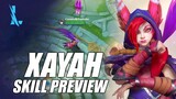 XAYAH ABILITY PREVIEW: WILD RIFT