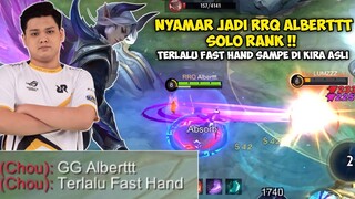 SOLO RANK PAKE LING NYAMAR JADI RRQ ALBERTTT!! | TOP GLOBAL LING - Mobile Legends