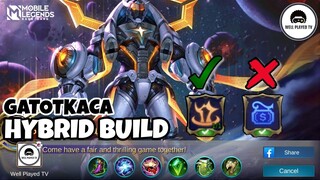 Gatotkaca Hybrid Build - Flicker Freestyle Gameplay | Well Played TV