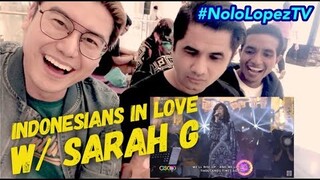 Indonesians In Love W/ Sarah Geronimo’s Rise Up | Nolo Lopez TV