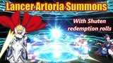 [FGO NA] Can I get two copies of Lancer Artoria within 330 SQ? | NP5 Questing with better luck!