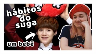 REAGINDO À "HÁBITOS DO YOONGI" (BTS)