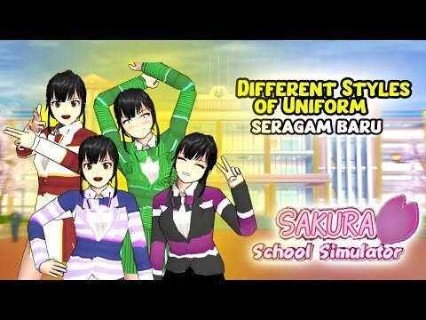 How To Make New Different Styles of Uniform || SAKURA SCHOOL SIMULATOR TUTORIAL