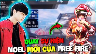 FREE FIRE | NOXUSS PHÁ KIM CƯƠNG QUAY SỰ KIỆN NOEL BĂNG TUYẾT MỚI CỦA FREE FIRE SIÊU ĐẸP