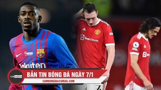 Bản tin Bóng Đá ngày 7/1| Danh tính 13/17 cầu thủ đòi rời M.U; PSG đạt hợp đồng sơ bộ với Dembele