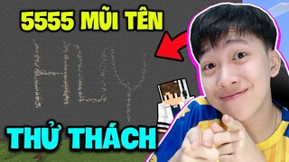 Vinh Dùng 5555 Mũi Tên Bắn Ra Tên Fan - THỬ THÁCH MINECRAFT THEO BÌNH LUẬN CỦA FAN (Phần 26)