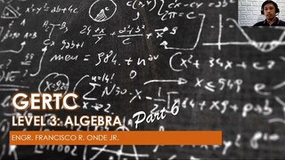 3.2 - Algebra