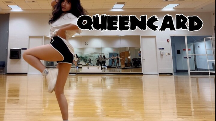 【Queencard】Tarian cover setengah lagu