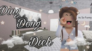 Doing Ding Dong Dich Prank On Bloxburg! Funny XD