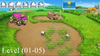 Farm Frenzy 2 PC Gameplay (Level 1 to 5)