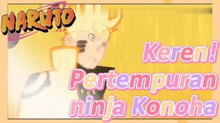 Keren! Pertempuran ninja Konoha