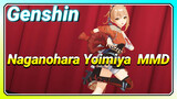 [Genshin MMD Naganohara Yoimiya] I love her no matter how strong she is