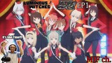 [ID Blind Reaction] Luminous Witches EP1 - Idol Witches?!?!