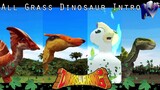 Dinosaur King All Dinosaur Grass Arcade Game 恐竜キング D-Team VS Alpha Fortress