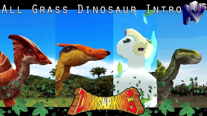 Dinosaur King All Dinosaur Grass Arcade Game 恐竜キング D-Team VS Alpha Fortress