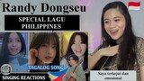 RANDY DONGSEU - SPECIAL LAGU PHILIPPINES ! II FILIPINA REAKSI