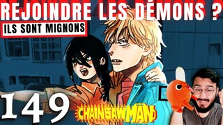 CHAINSAW MAN 149 - AMOUREUX D'ASA !? DENJI BIENTÔT DU COTÉ DES DÉMONS ? - REVIEW MANGA