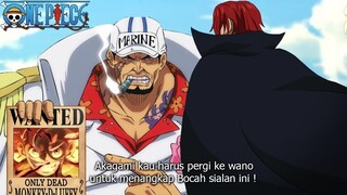 AKHIRNYA SHANKS AKAN PERGI KE WANO ! TUJUAN UNTUK MENGHENTIKAN LUFFY