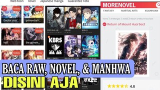 TEMPAT BACA RAW, NOVEL & MANHWA TERBAIK!