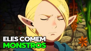 NESSE MUNDO, HUMANOS COMEM MONSTROS PARA SOBREVIVER! (Dungeon Meshi)