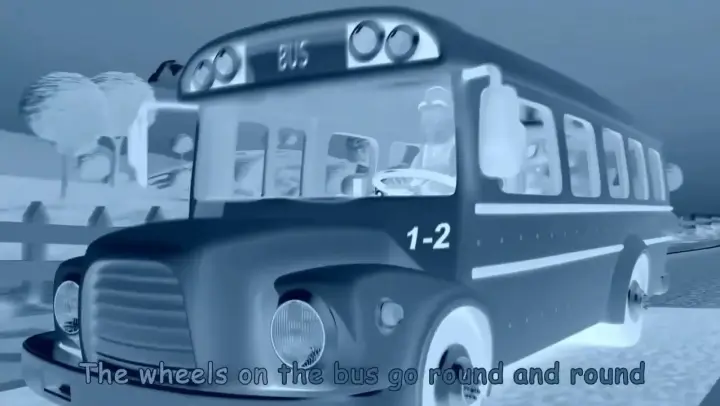 Wheels on the Bus THERMAL BUS Awesome Inverted Color CocoBaby PRO VERSION