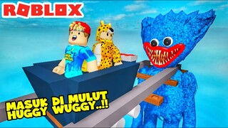 BANG BOY DAN UBA NAIK ROLER COASTER HUGGY WUGGY DI ROBLOX