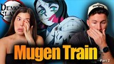 ❤️‍🔥 Demon Slayer The Movie: Mugen Train Reaction (Dav's First Time Watching) Part 2.