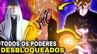 O BORUTO VAI DESPERTAR OS "PODERES" DO MOMOSHIKI ATÉ QUE EM FIM!!