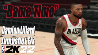 Damian Lillard Jumpshot Fix NBA2K22