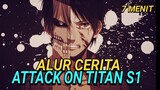 Seluruh Alur Cerita Attack On Titan S1 Dalam 7 Menit || Titan Pemakan Manusia