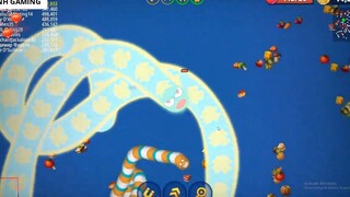 Rắn săn mồi #189 -  Trò chơi rắn, game con giun, Vùng giun đất.io - Worms zone.i