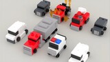 STSC's work, a deformable building block car