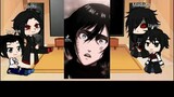 4 uchiha react to Ackerman [•] (1/2) [•] Mikasa Ackerman [•] short  #gachaclub #reaction