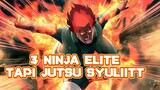 3 ninja kuat dengan tipe jutsu paling sedikit di naruto