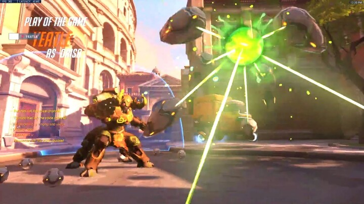 Yeatle Winston and Orisa - POTG! [ Overwatch 2 Beta ]