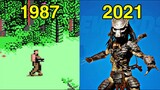 Predator Game Evolution [1987-2021]
