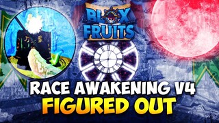 Race Awakening V4 - Figured Out! | Blox Fruits NEW UPDATE!