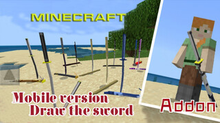 [Game] Minecraft - Chế Mod Slash Blade Addon với Bedrock - Kiểu 3D
