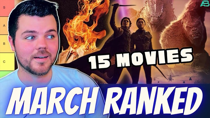 March 2024 Movies RANKED (Tier List)