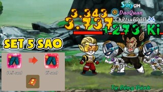 Nâng Full Set 5 Sao Cân Chiến Binh Ngục Tù - Gọi Rồng Online