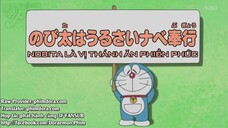 Doraemon: Nobita là vị thánh ăn phiền phức & Máy địa cầu hạ xa [Vietsub]