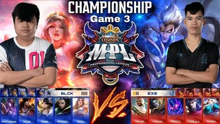 Grand Finals Game 3 BLACK vs EXE [Bo7] | (FILIPINO) MPL-PH S7 Playoffs Day 5 | MLBB