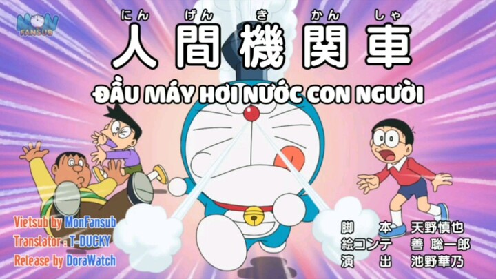 Doraemon : Đầu máy hơi nước con người - Micro tăng động lực