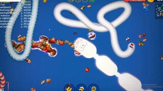 Rắn săn mồi #229 -  Trò chơi rắn, game con giun, Vùng giun đất.io - Worms zone.i