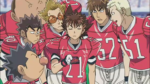Eyeshield 21 Absolutely amazing And LOOK AT THE FCKING ART   Anime Comic book cover Manga
